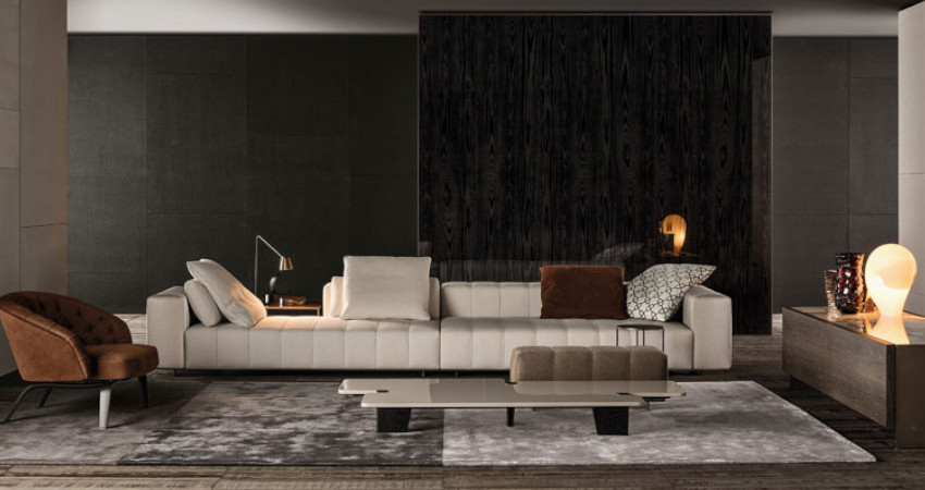 چیدمان مبلمان نسبت به فرش