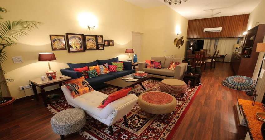 ست کردن فرش با مبلمان