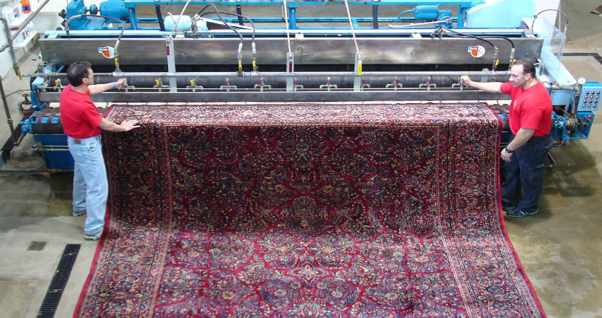 انتخاب کردن محل مناسب برای شستشوی فرش